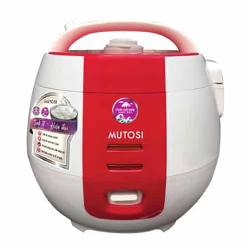 Nồi cơm điện Mutosi MR-12 - Dung tích 1,2 lít. Nhỏ gọn, tinh tế