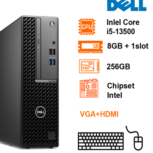 Máy tính để bàn Dell 7010SFF Optiplex  Core I5-13500/Q670/8GB